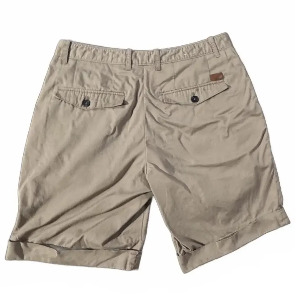 ZARA MAN Chino‎ Shorts Men's 30 Tan Khaki Cotton READ